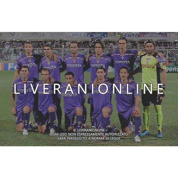 Champions League 2009/2010 Turno Preliminare Ritorno Firenze - 26.08.2009 Fiorentina-Sporting Lisbona Nella Foto: formazione FIORENTINA 2009/2010 /Ph.Vitez-Ag. Aldo Liverani