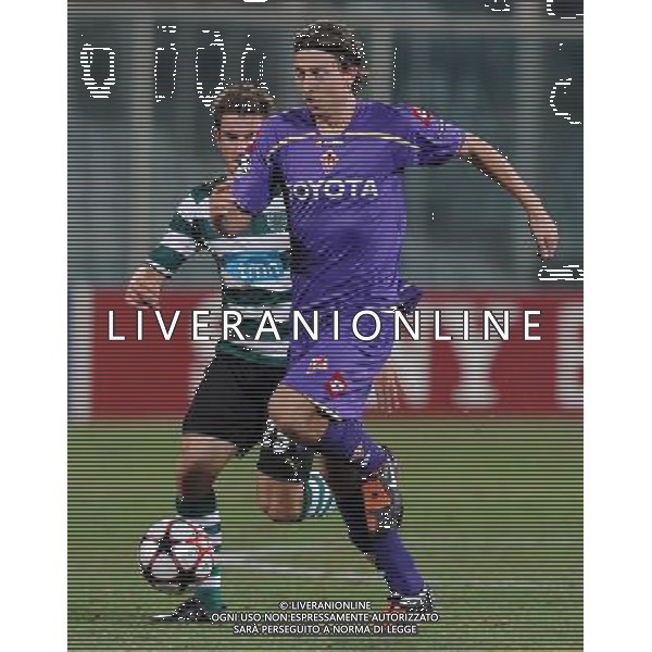 Champions League 2009/2010 Turno Preliminare Ritorno Firenze - 26.08.2009 Fiorentina-Sporting Lisbona Nella Foto:MONTOLIVO RICCARDO /Ph.Vitez-Ag. Aldo Liverani