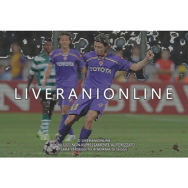 Champions League 2009/2010 Turno Preliminare Ritorno Firenze - 26.08.2009 Fiorentina-Sporting Lisbona Nella Foto:MONTOLIVO RICCARDO /Ph.Vitez-Ag. Aldo Liverani