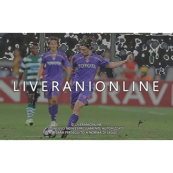 Champions League 2009/2010 Turno Preliminare Ritorno Firenze - 26.08.2009 Fiorentina-Sporting Lisbona Nella Foto:MONTOLIVO RICCARDO /Ph.Vitez-Ag. Aldo Liverani