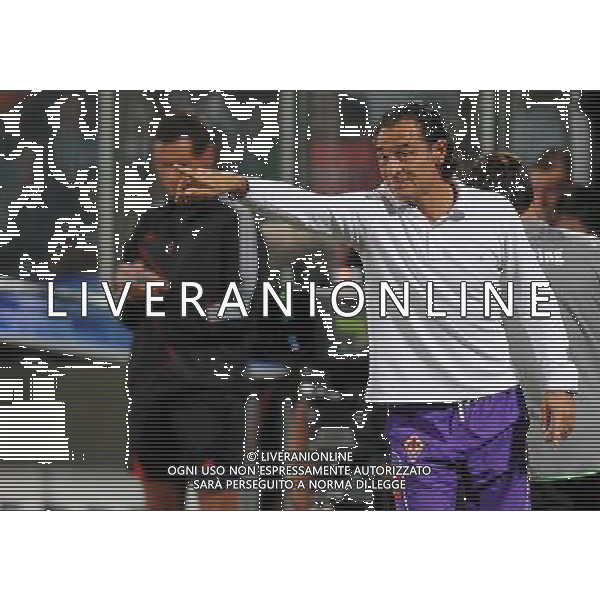 Champions League 2009/2010 Turno Preliminare Ritorno Firenze - 26.08.2009 Fiorentina-Sporting Lisbona Nella Foto:PRANDELLI CESARE /Ph.Vitez-Ag. Aldo Liverani