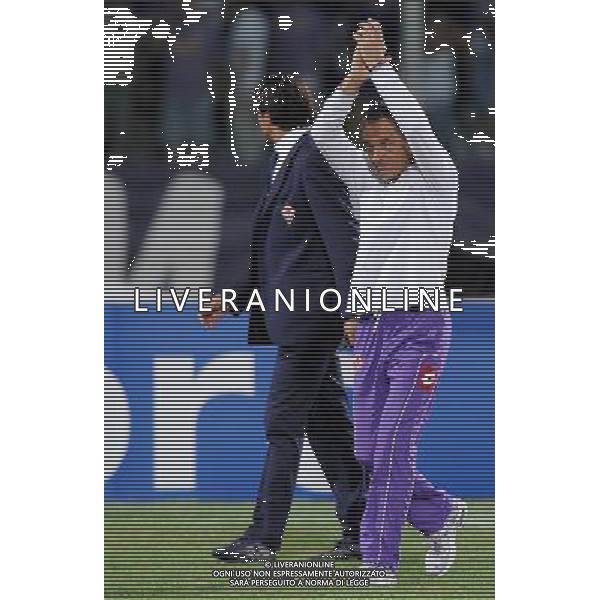 Champions League 2009/2010 Turno Preliminare Ritorno Firenze - 26.08.2009 Fiorentina-Sporting Lisbona Nella Foto:PRANDELLI CESARE /Ph.Vitez-Ag. Aldo Liverani