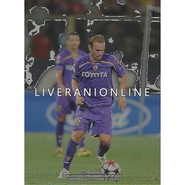 Champions League 2009/2010 Turno Preliminare Ritorno Firenze - 26.08.2009 Fiorentina-Sporting Lisbona Nella Foto:ZANETTI CRISTIANO /Ph.Vitez-Ag. Aldo Liverani