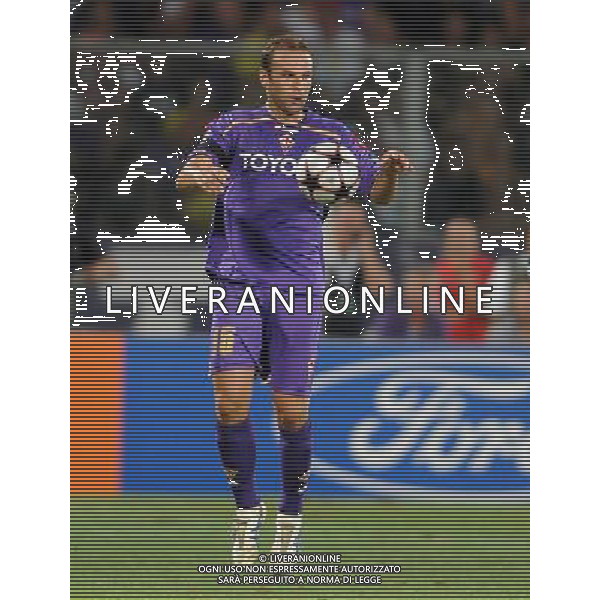 Champions League 2009/2010 Turno Preliminare Ritorno Firenze - 26.08.2009 Fiorentina-Sporting Lisbona Nella Foto:ZANETTI CRISTIANO /Ph.Vitez-Ag. Aldo Liverani