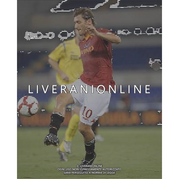 As Roma vs MFK Kosice - 27/08/2009 - Stadio Olimpico - Uefa Europa League ritorno preliminari nella foto: Francesco TOTTI ph. Corradetti / ag. Aldo LIVERANI