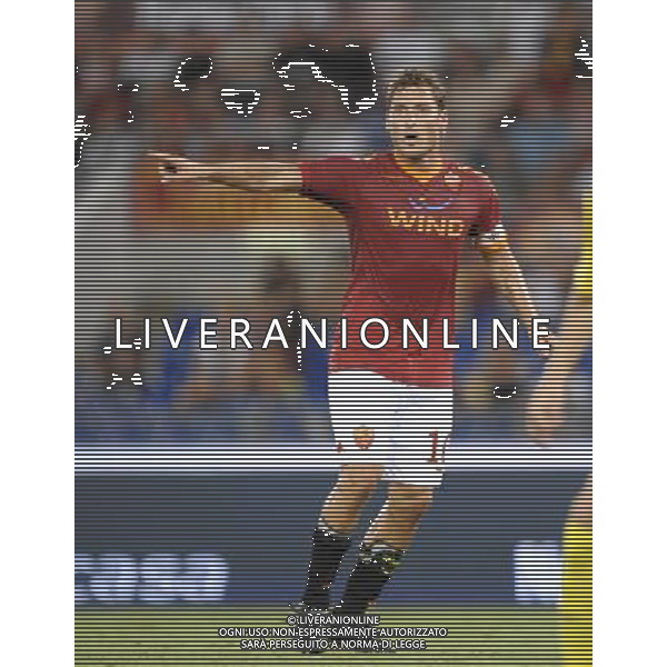 As Roma vs MFK Kosice - 27/08/2009 - Stadio Olimpico - Uefa Europa League ritorno preliminari nella foto: Francesco TOTTI ph. Corradetti / ag. Aldo LIVERANI