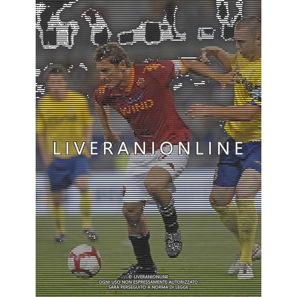 As Roma vs MFK Kosice - 27/08/2009 - Stadio Olimpico - Uefa Europa League ritorno preliminari nella foto: Francesco TOTTI ph. Corradetti / ag. Aldo LIVERANI
