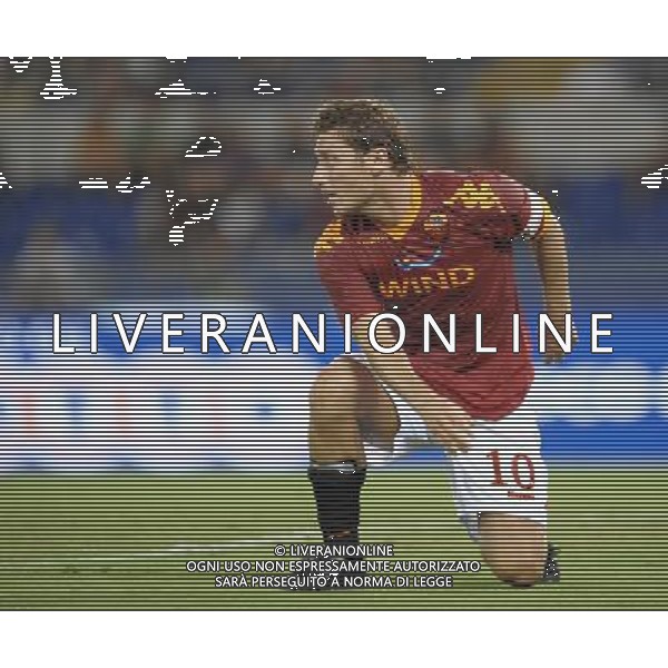 As Roma vs MFK Kosice - 27/08/2009 - Stadio Olimpico - Uefa Europa League ritorno preliminari nella foto: Francesco TOTTI ph. Corradetti / ag. Aldo LIVERANI
