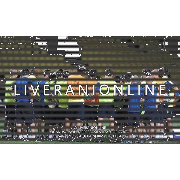 Supercoppa Europea 2009 Montecarlo - 27.08.2009 Allenamento Barcellona Nella Foto:GRUPPO DEI GIOCATORI /Ph.Vitez-Ag. Aldo Liverani