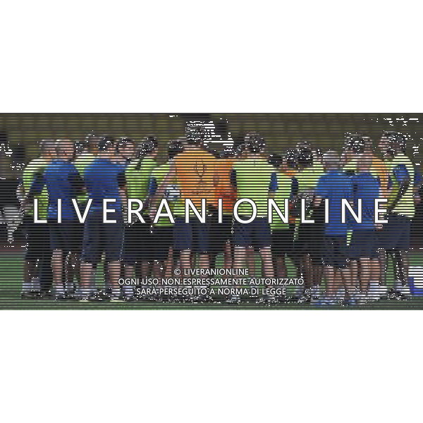 Supercoppa Europea 2009 Montecarlo - 27.08.2009 Allenamento Barcellona Nella Foto:GRUPPO DEI GIOCATORI /Ph.Vitez-Ag. Aldo Liverani