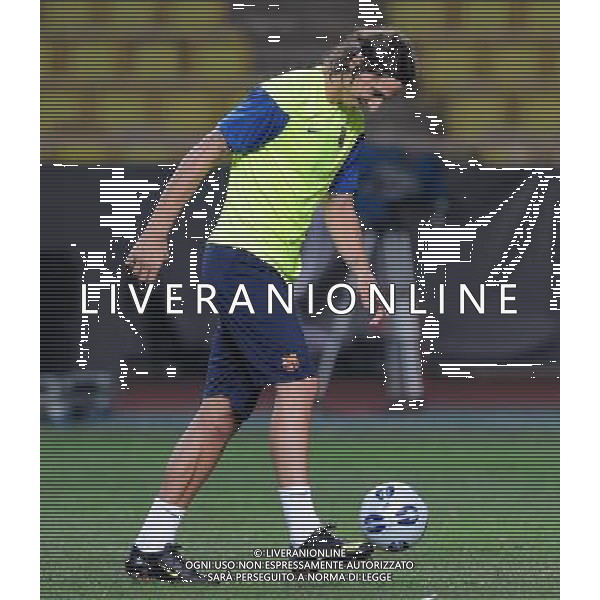 Supercoppa Europea 2009 Montecarlo - 27.08.2009 Allenamento Barcellona Nella Foto:IBRAHIMOVIC ZLATAN /Ph.Vitez-Ag. Aldo Liverani