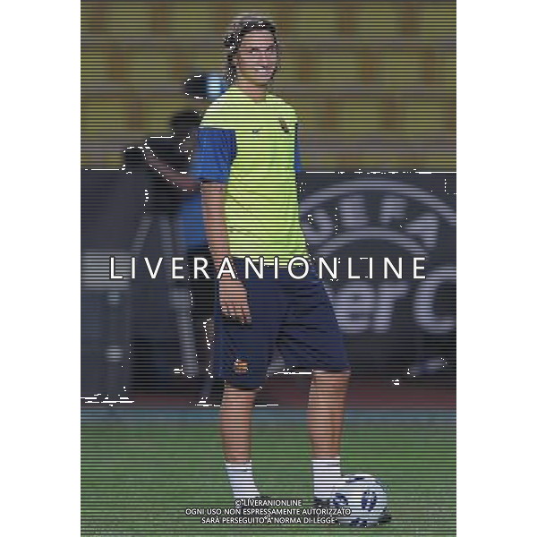 Supercoppa Europea 2009 Montecarlo - 27.08.2009 Allenamento Barcellona Nella Foto:IBRAHIMOVIC ZLATAN /Ph.Vitez-Ag. Aldo Liverani