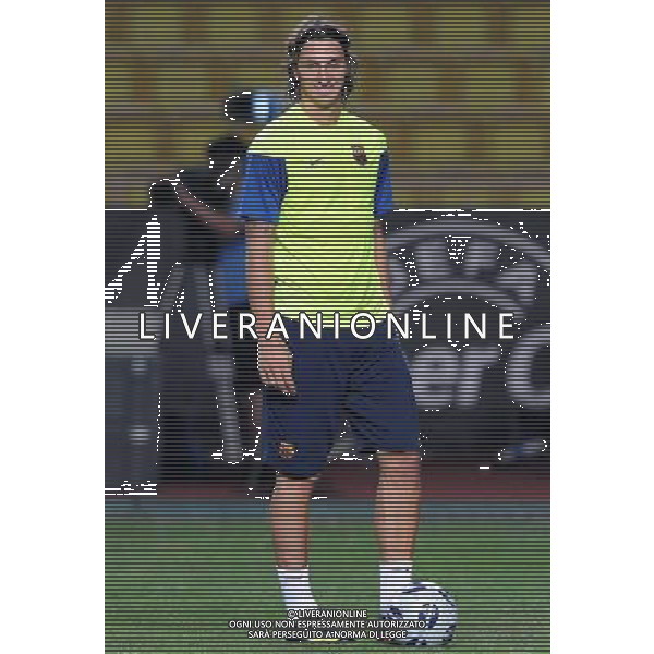Supercoppa Europea 2009 Montecarlo - 27.08.2009 Allenamento Barcellona Nella Foto:IBRAHIMOVIC ZLATAN /Ph.Vitez-Ag. Aldo Liverani