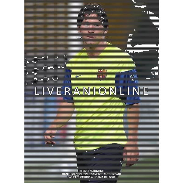 Supercoppa Europea 2009 Montecarlo - 27.08.2009 Allenamento Barcellona Nella Foto:MESSI LIONELL /Ph.Vitez-Ag. Aldo Liverani