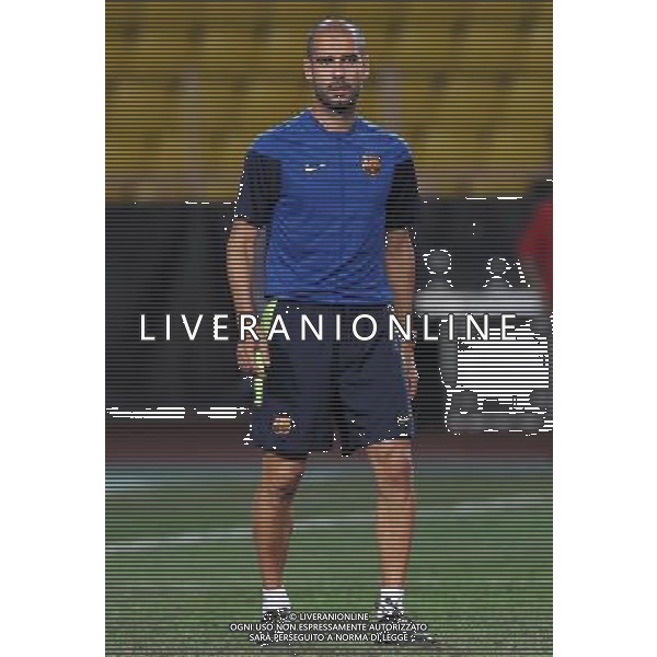 Supercoppa Europea 2009 Montecarlo - 27.08.2009 Allenamento Barcellona Nella Foto:GUARDIOLA JOSEPH /Ph.Vitez-Ag. Aldo Liverani