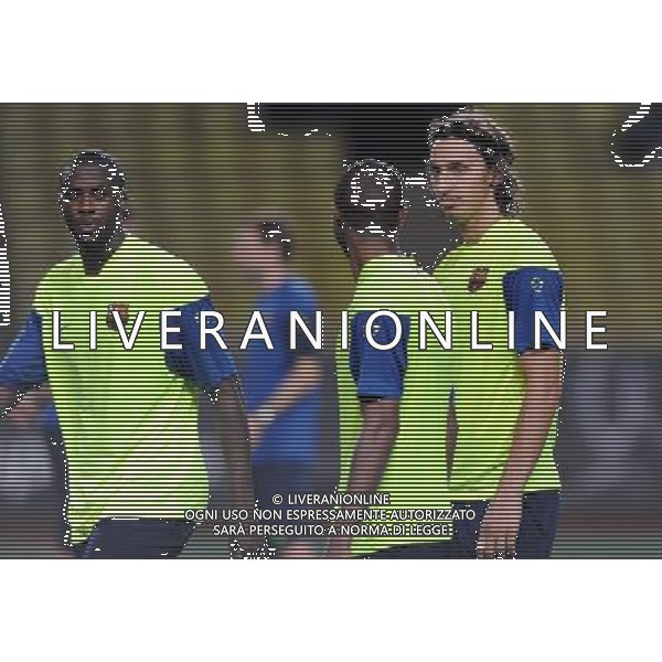 Supercoppa Europea 2009 Montecarlo - 27.08.2009 Allenamento Barcellona Nella Foto:IBRAHIMOVIC ZLATAN /Ph.Vitez-Ag. Aldo Liverani