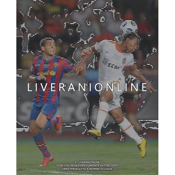 Supercoppa Europea 2009 Montecarlo - 28.08.2009 FC Barcellona-FC Shakhtar Donetsk Nella Foto:WILLIAMI-DANI ALVES /Ph.Vitez-Ag. Aldo Liverani