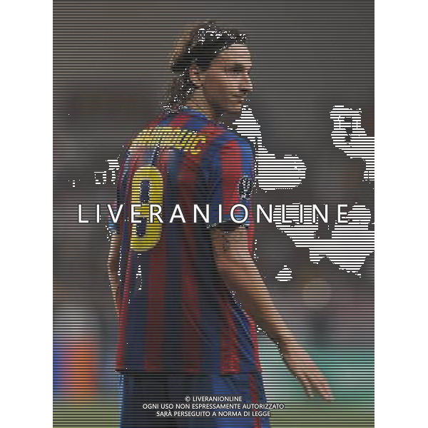 Supercoppa Europea 2009 Montecarlo - 28.08.2009 FC Barcellona-FC Shakhtar Donetsk Nella Foto:IBRAHIMOVIC ZLATAN /Ph.Vitez-Ag. Aldo Liverani