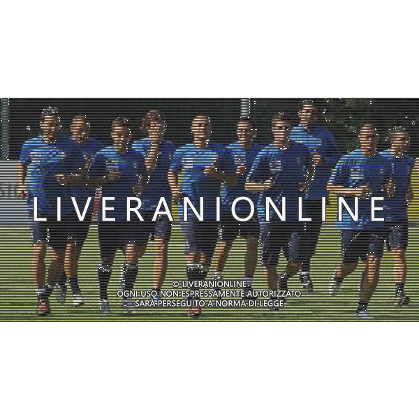 Raduno Nazionale Italiana a Coverciano Coverciano(FI) - 01.09.2009 Allenamento Nella Foto:GRUPPO /Ph.Vitez-Ag. Aldo Liverani