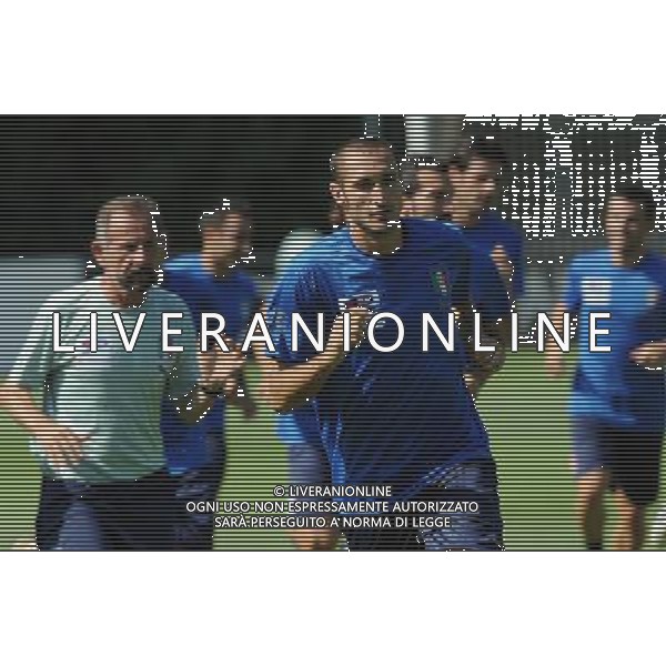 Raduno Nazionale Italiana a Coverciano Coverciano(FI) - 01.09.2009 Allenamento Nella Foto:CHIELLINI /Ph.Vitez-Ag. Aldo Liverani