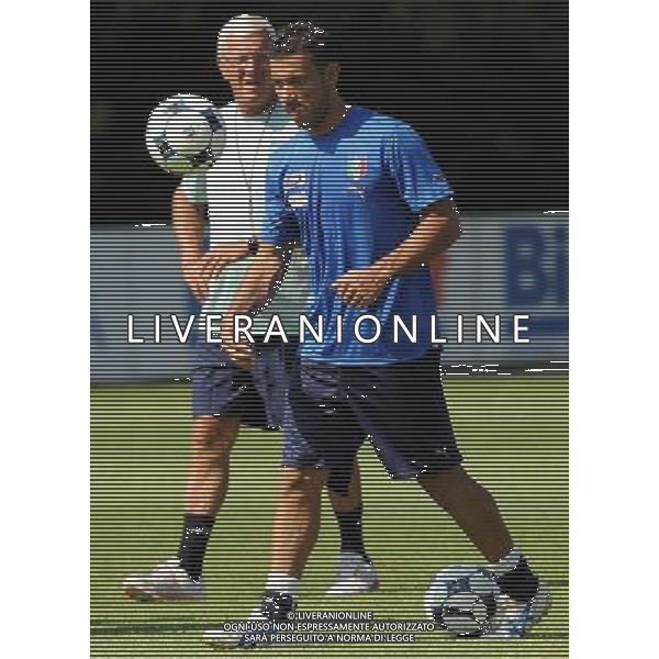 Raduno Nazionale Italiana a Coverciano Coverciano(FI) - 01.09.2009 Allenamento Nella Foto:LIPPI MARCELLO E QUAGLIARELLA FABIO /Ph.Vitez-Ag. Aldo Liverani