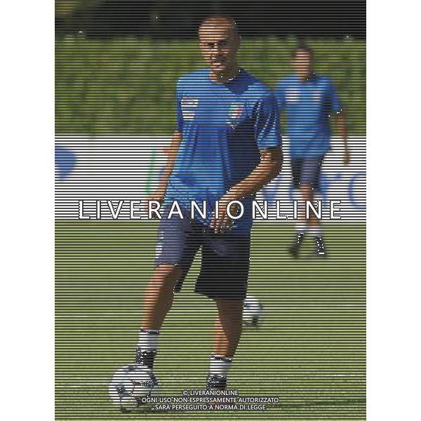 Raduno Nazionale Italiana a Coverciano Coverciano(FI) - 01.09.2009 Allenamento Nella Foto:CANNAVARO /Ph.Vitez-Ag. Aldo Liverani
