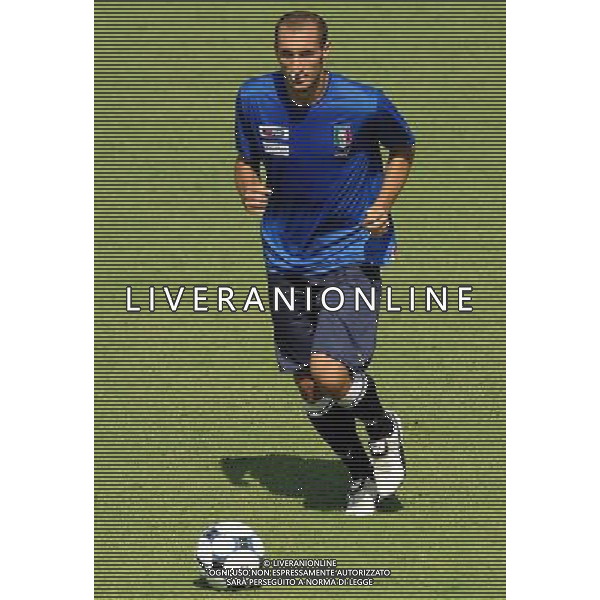 Raduno Nazionale Italiana a Coverciano Coverciano(FI) - 01.09.2009 Allenamento Nella Foto:CHIELLINI /Ph.Vitez-Ag. Aldo Liverani