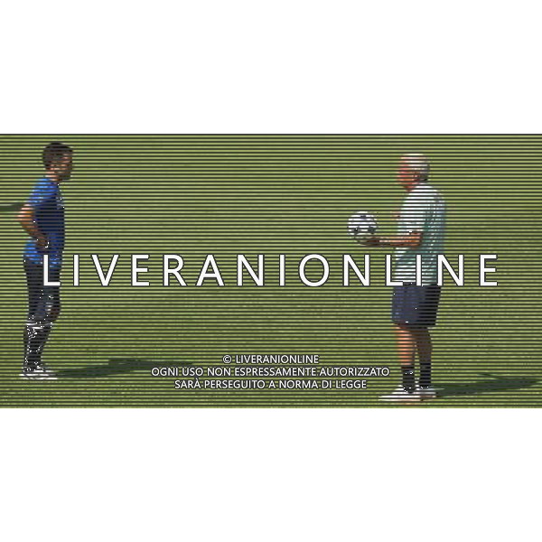 Raduno Nazionale Italiana a Coverciano Coverciano(FI) - 01.09.2009 Allenamento Nella Foto:LIPPI MARCELLO E GIUSEPPE ROSSI /Ph.Vitez-Ag. Aldo Liverani