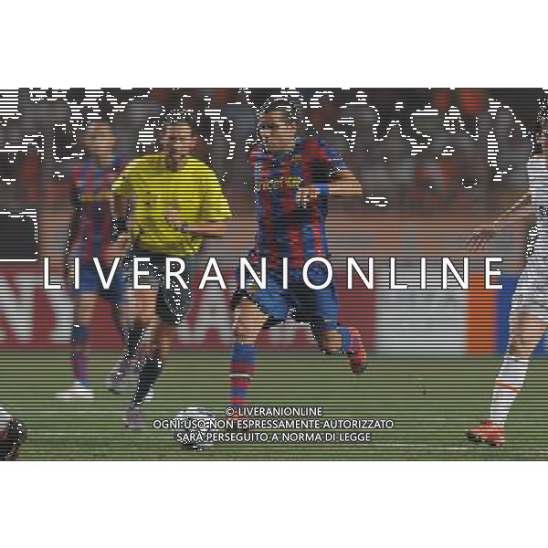 Supercoppa Europea 2009 Montecarlo - 28.08.2009 FC Barcellona-FC Shakhtar Donetsk Nella Foto:DANIEL ALVES /Ph.Vitez-Ag. Aldo Liverani