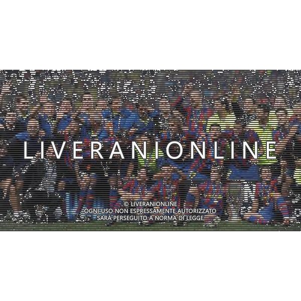 Supercoppa Europea 2009 Montecarlo - 28.08.2009 FC Barcellona-FC Shakhtar Donetsk Nella Foto:ESULTANZA BARCELLONA /Ph.Vitez-Ag. Aldo Liverani