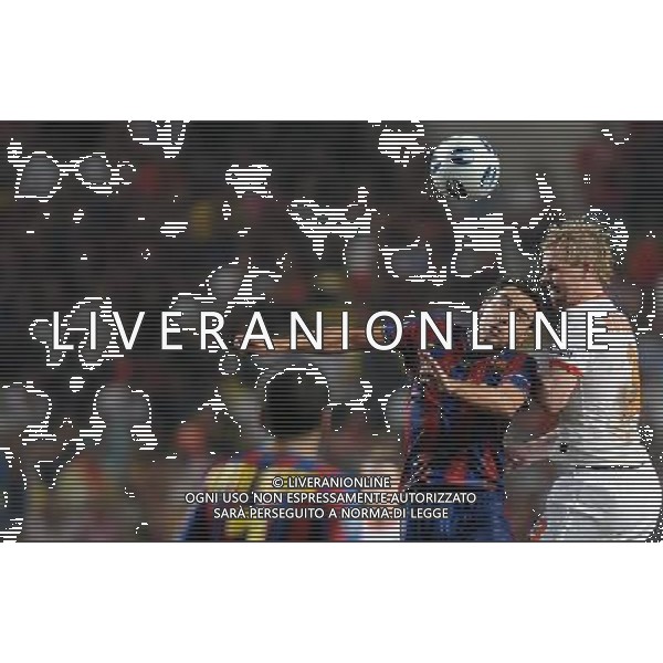 Supercoppa Europea 2009 Montecarlo - 28.08.2009 FC Barcellona-FC Shakhtar Donetsk Nella Foto:HUBSCHMAN TOMAS-XAVI HERNANDEZ /Ph.Vitez-Ag. Aldo Liverani