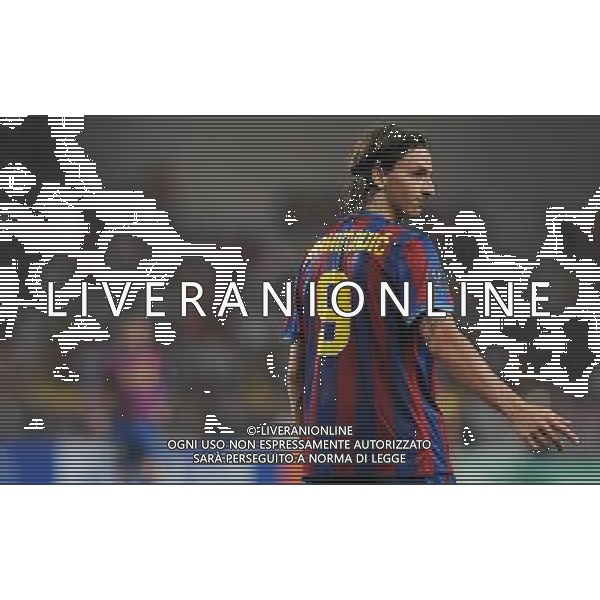 Supercoppa Europea 2009 Montecarlo - 28.08.2009 FC Barcellona-FC Shakhtar Donetsk Nella Foto:IBRAHIMOVIC ZLATAN /Ph.Vitez-Ag. Aldo Liverani