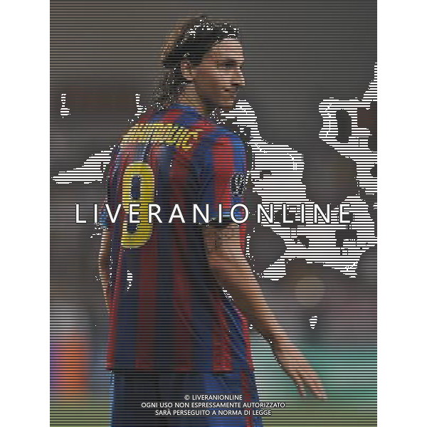 Supercoppa Europea 2009 Montecarlo - 28.08.2009 FC Barcellona-FC Shakhtar Donetsk Nella Foto:IBRAHIMOVIC ZLATAN /Ph.Vitez-Ag. Aldo Liverani