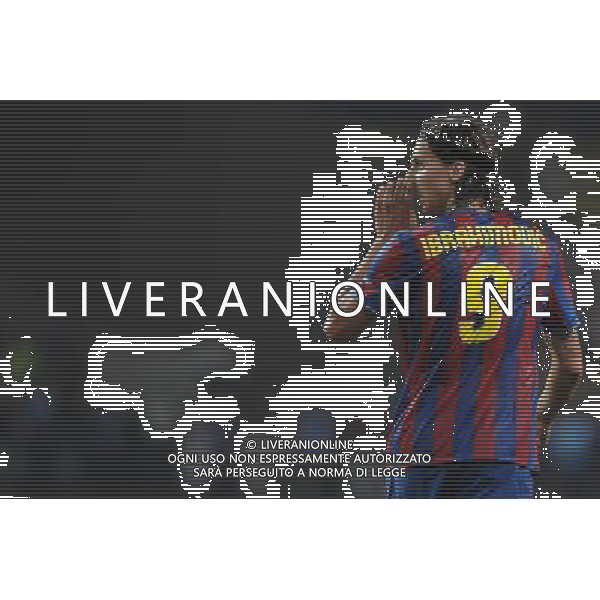 Supercoppa Europea 2009 Montecarlo - 28.08.2009 FC Barcellona-FC Shakhtar Donetsk Nella Foto:IBRAHIMOVIC ZLATAN /Ph.Vitez-Ag. Aldo Liverani