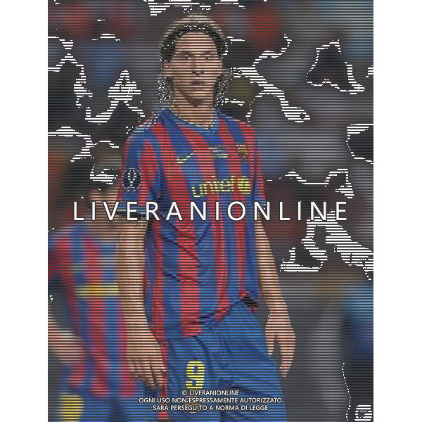 Supercoppa Europea 2009 Montecarlo - 28.08.2009 FC Barcellona-FC Shakhtar Donetsk Nella Foto:IBRAHIMOVIC ZLATAN /Ph.Vitez-Ag. Aldo Liverani