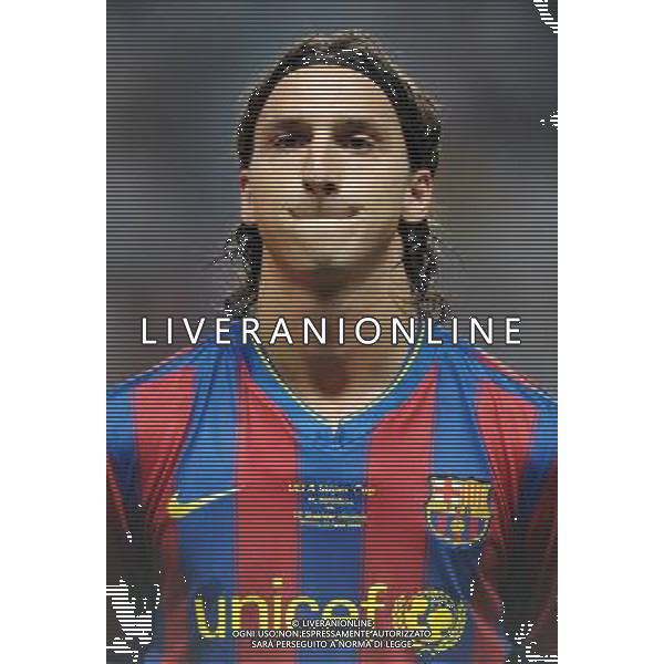 Supercoppa Europea 2009 Montecarlo - 28.08.2009 FC Barcellona-FC Shakhtar Donetsk Nella Foto:IBRAHIMOVIC ZLATAN /Ph.Vitez-Ag. Aldo Liverani