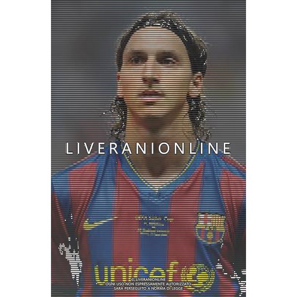 Supercoppa Europea 2009 Montecarlo - 28.08.2009 FC Barcellona-FC Shakhtar Donetsk Nella Foto:IBRAHIMOVIC ZLATAN /Ph.Vitez-Ag. Aldo Liverani
