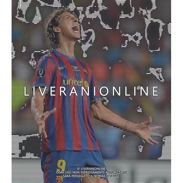Supercoppa Europea 2009 Montecarlo - 28.08.2009 FC Barcellona-FC Shakhtar Donetsk Nella Foto:IBRAHIMOVIC ZLATAN /Ph.Vitez-Ag. Aldo Liverani