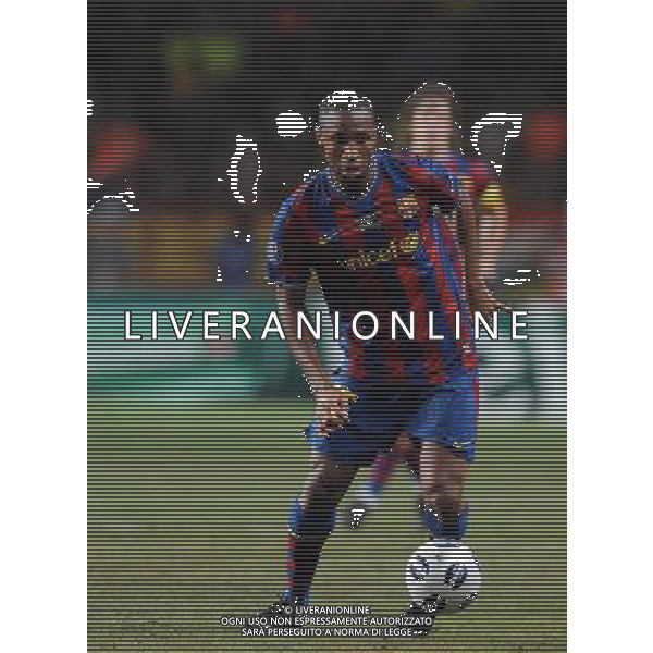 Supercoppa Europea 2009 Montecarlo - 28.08.2009 FC Barcellona-FC Shakhtar Donetsk Nella Foto:KEITA SEYDOU /Ph.Vitez-Ag. Aldo Liverani