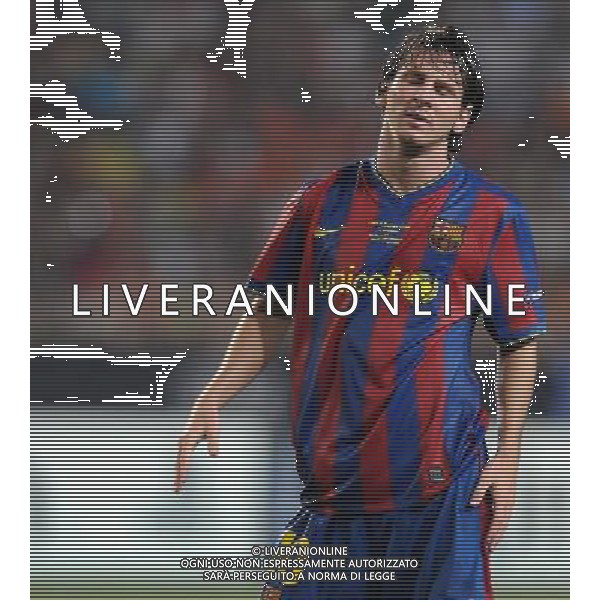 Supercoppa Europea 2009 Montecarlo - 28.08.2009 FC Barcellona-FC Shakhtar Donetsk Nella Foto:MESSI LIONEL /Ph.Vitez-Ag. Aldo Liverani