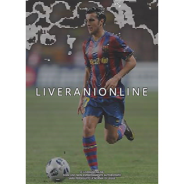 Supercoppa Europea 2009 Montecarlo - 28.08.2009 FC Barcellona-FC Shakhtar Donetsk Nella Foto:PEDRO RODRIGUEZ /Ph.Vitez-Ag. Aldo Liverani