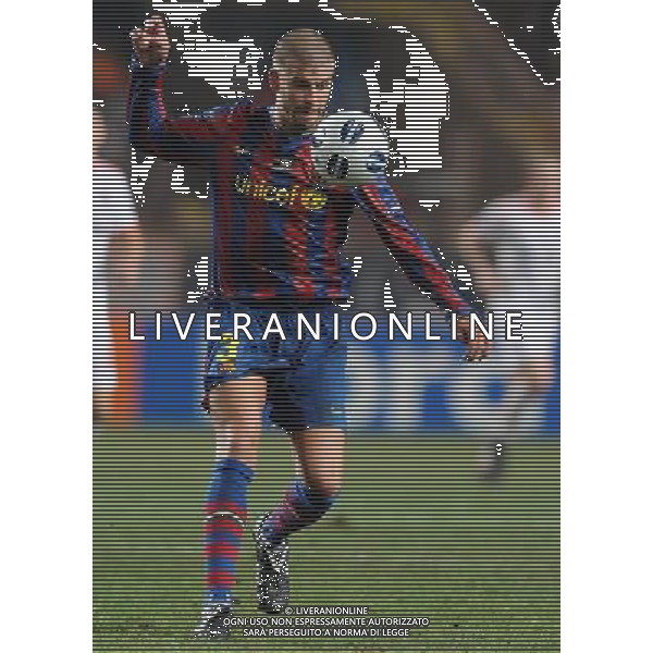 Supercoppa Europea 2009 Montecarlo - 28.08.2009 FC Barcellona-FC Shakhtar Donetsk Nella Foto:PIQUE\' GERARD /Ph.Vitez-Ag. Aldo Liverani