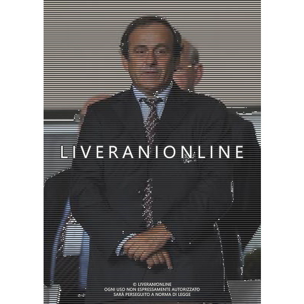 Supercoppa Europea 2009 Montecarlo - 28.08.2009 FC Barcellona-FC Shakhtar Donetsk Nella Foto:PLATINI MICHEL /Ph.Vitez-Ag. Aldo Liverani