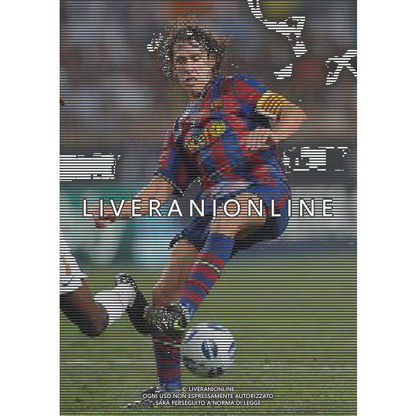 Supercoppa Europea 2009 Montecarlo - 28.08.2009 FC Barcellona-FC Shakhtar Donetsk Nella Foto:PUYOL CARLES /Ph.Vitez-Ag. Aldo Liverani