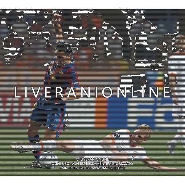 Supercoppa Europea 2009 Montecarlo - 28.08.2009 FC Barcellona-FC Shakhtar Donetsk Nella Foto:XAVI HERNANDEZ-HUBSCHMAN TOMAS /Ph.Vitez-Ag. Aldo Liverani