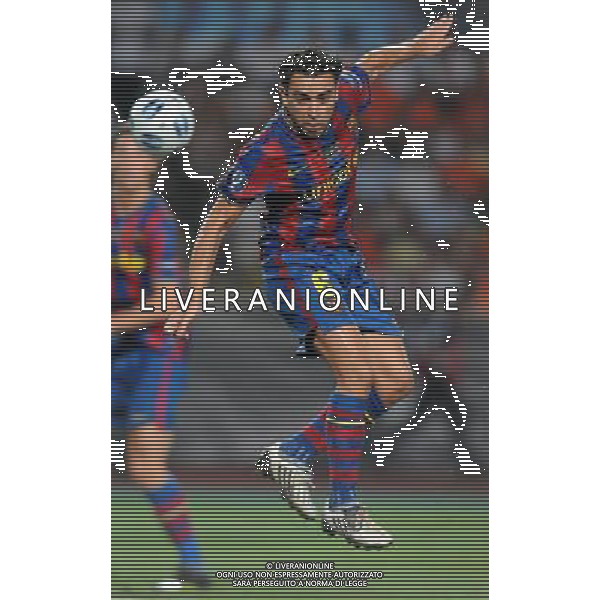 Supercoppa Europea 2009 Montecarlo - 28.08.2009 FC Barcellona-FC Shakhtar Donetsk Nella Foto:XAVI HERNANDEZ /Ph.Vitez-Ag. Aldo Liverani