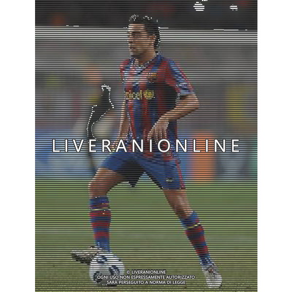 Supercoppa Europea 2009 Montecarlo - 28.08.2009 FC Barcellona-FC Shakhtar Donetsk Nella Foto:XAVI HERNANDEZ /Ph.Vitez-Ag. Aldo Liverani