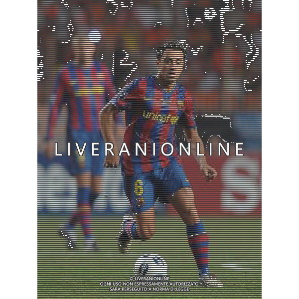 Supercoppa Europea 2009 Montecarlo - 28.08.2009 FC Barcellona-FC Shakhtar Donetsk Nella Foto:XAVI HERNANDEZ /Ph.Vitez-Ag. Aldo Liverani