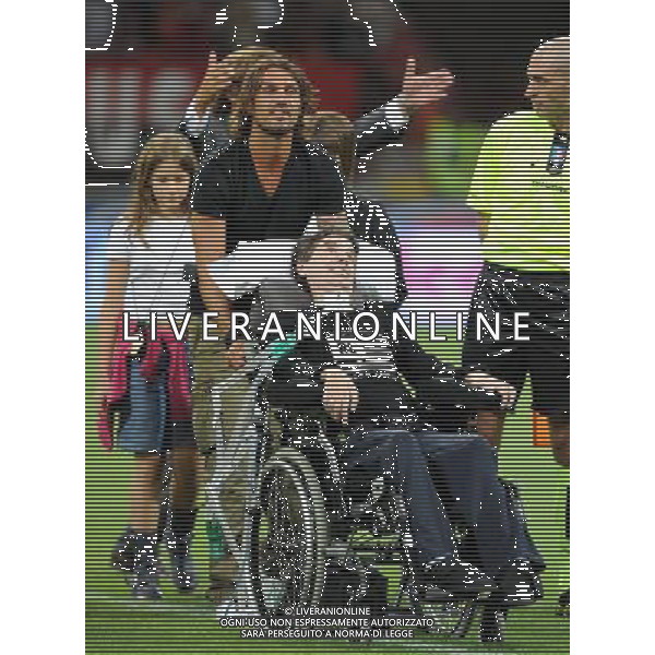 Trofeo Telecom Italia per la lotta alla SLA Milano - 07.09.2009 Milan Glorie-Real Madrid Veteranos Nella Foto:PAOLO MALDINI-BORGONOVO STEFANO /Ph.Vitez-Ag. Aldo Liverani