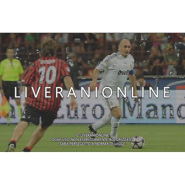 Trofeo Telecom Italia per la lotta alla SLA Milano - 07.09.2009 Milan Glorie-Real Madrid Veteranos Nella Foto:GALLEGO /Ph.Vitez-Ag. Aldo Liverani